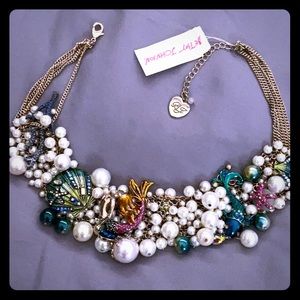 Betsy Johnson Mermaid necklace